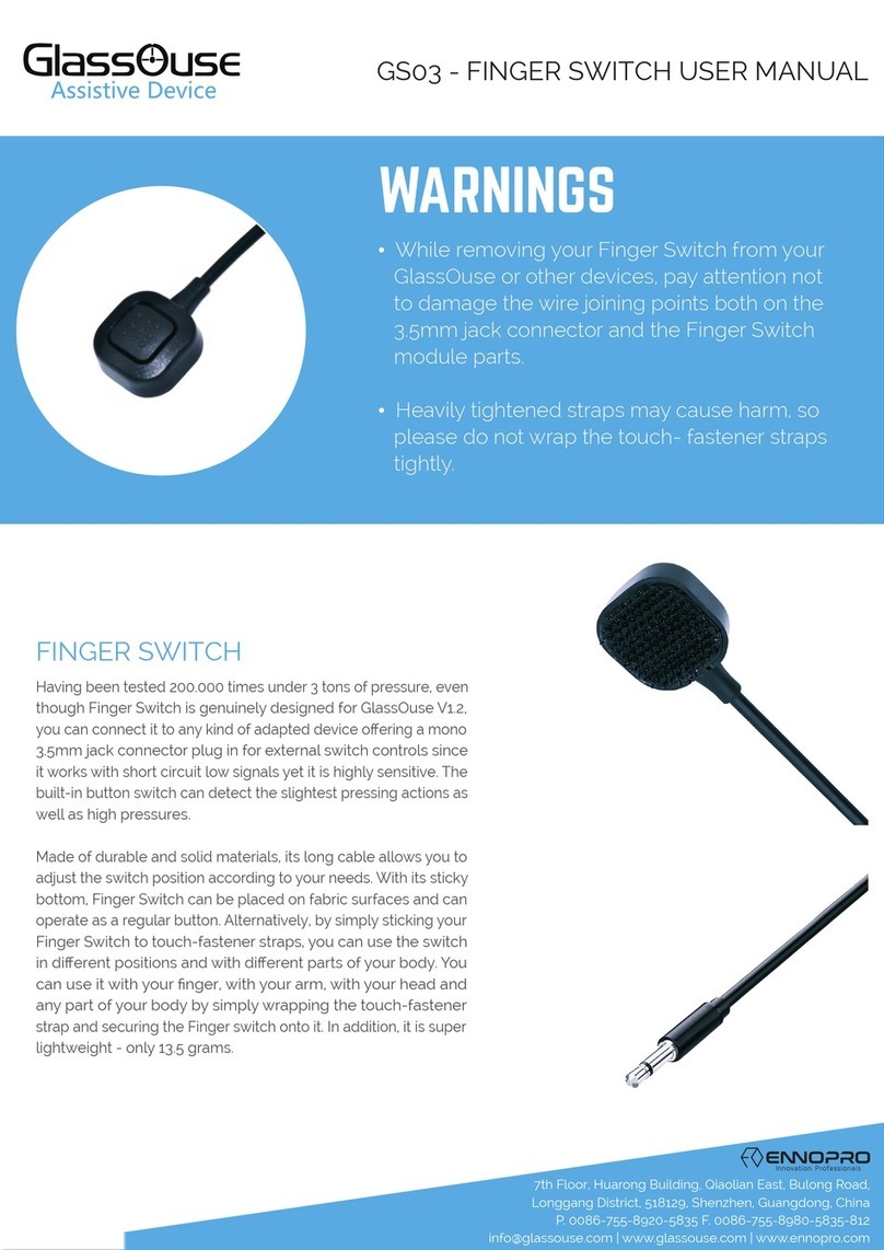 GlassOuse GS03 user manual