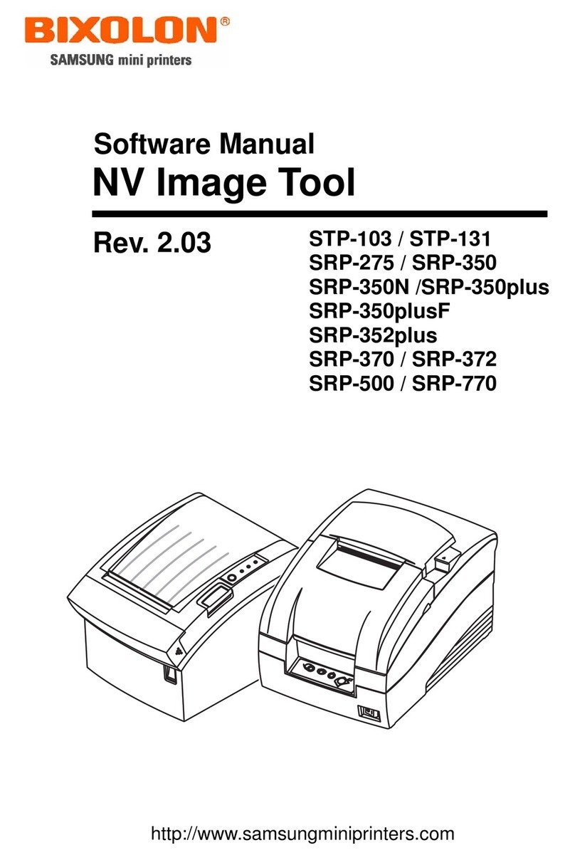 BIXOLON STP-131 Mounting instructions