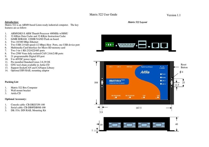 Artila Matrix 522 user guide