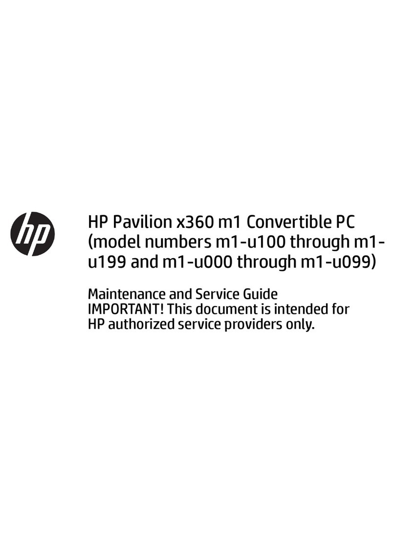 HP Pavilion x360 m1-u100 Manual HP Pavilion x360 m1-u100 Manual