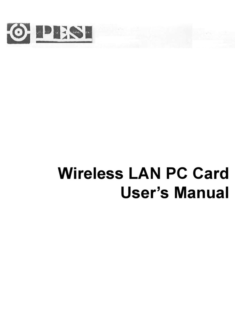 PESI WU221B user manual