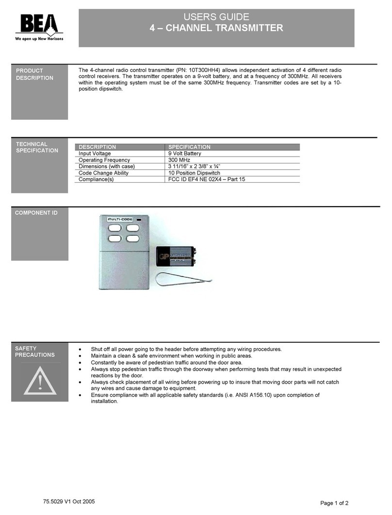 BEA 10T300HH4 user guide