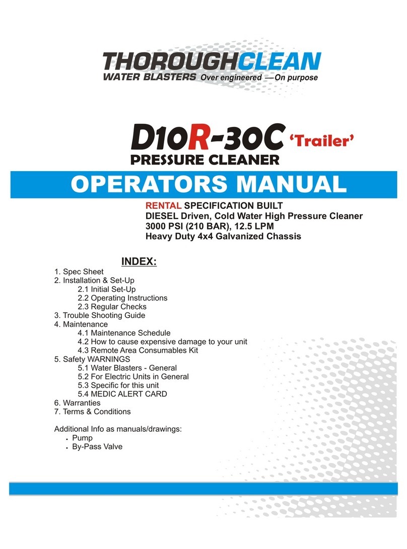 ThoroughClean D10R-30C Trailer User manual ThoroughClean D10R-30C Trailer User manual