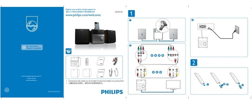 Philips DCD132 user manual