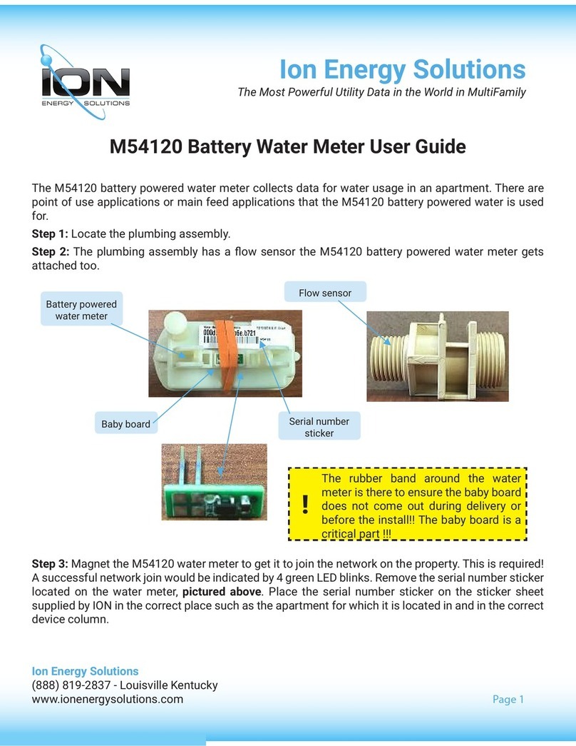Ion Energy Solutions M54120 user guide