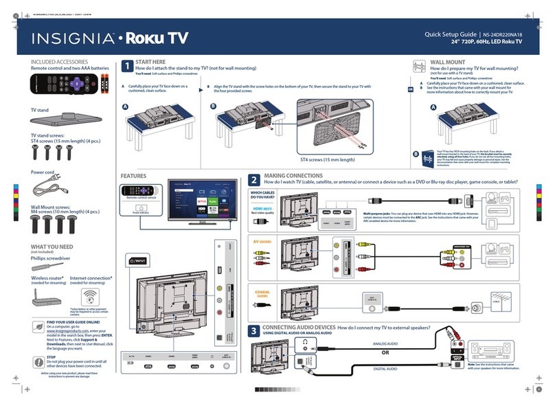 Insignia NS-24DR220NA18 User manual