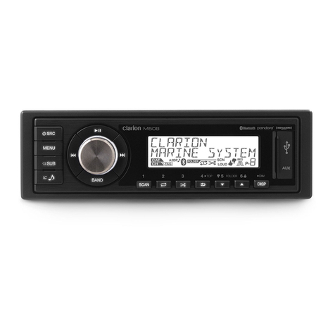 Clarion M508 User manual