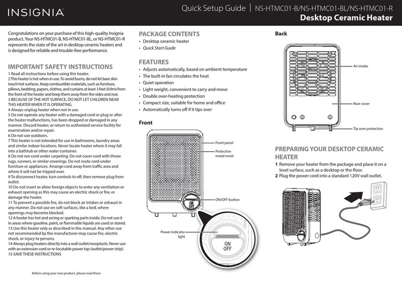 Insignia NS-HTMC01-B User manual
