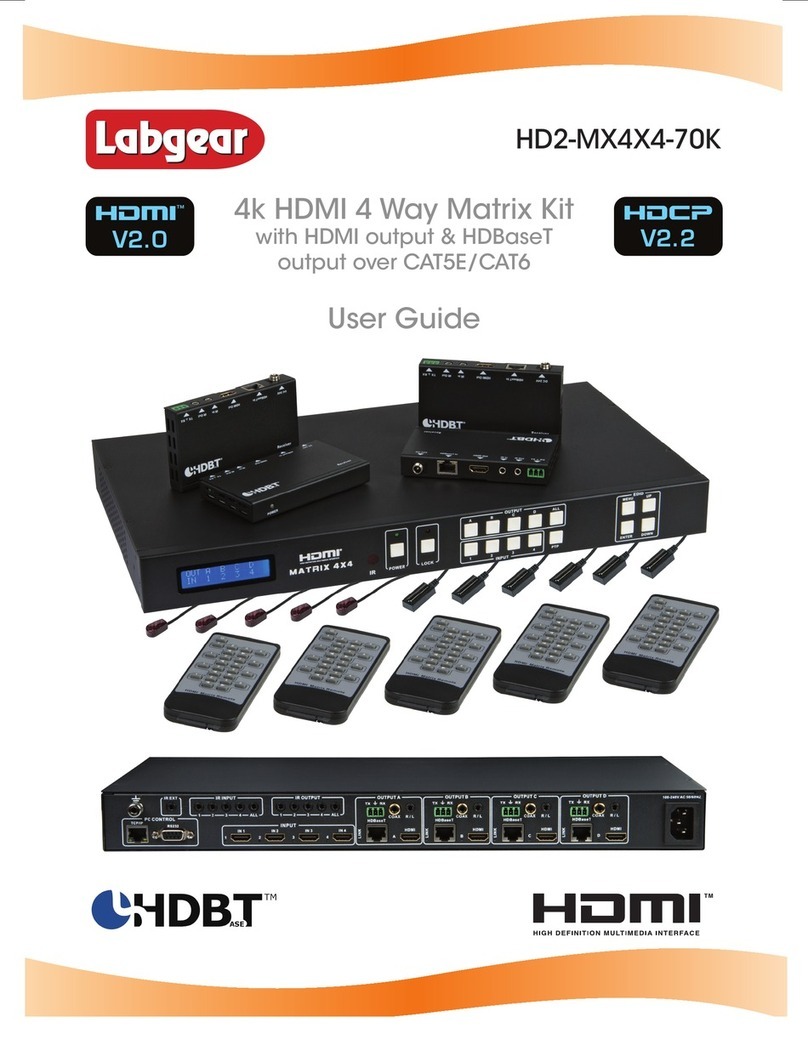 Labgear HD2-MX4X4-70K user guide