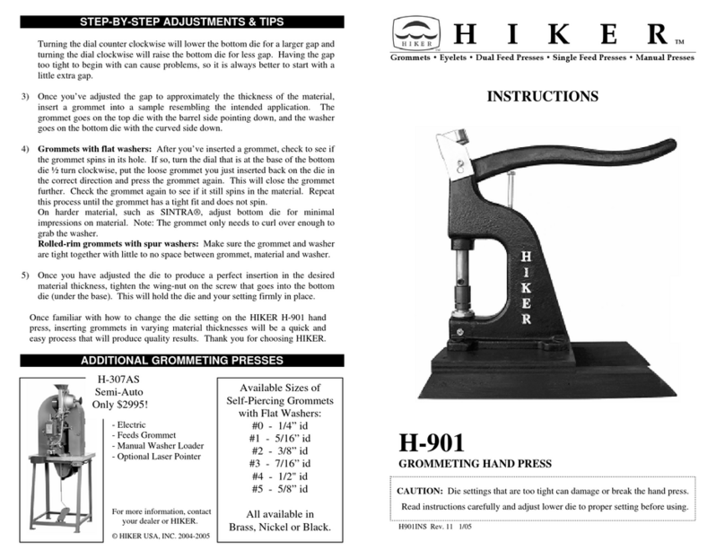Hiker H-901 instructions
