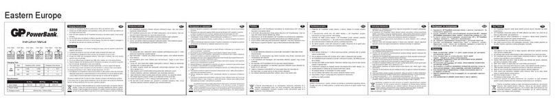 GP PowerBank S350 instruction manual