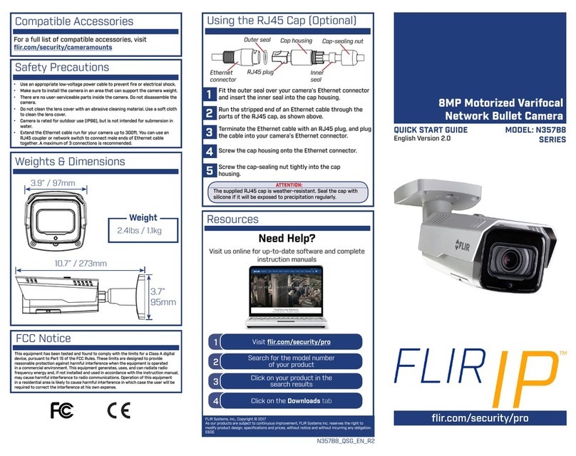 FLIR N357B8 SERIES User manual