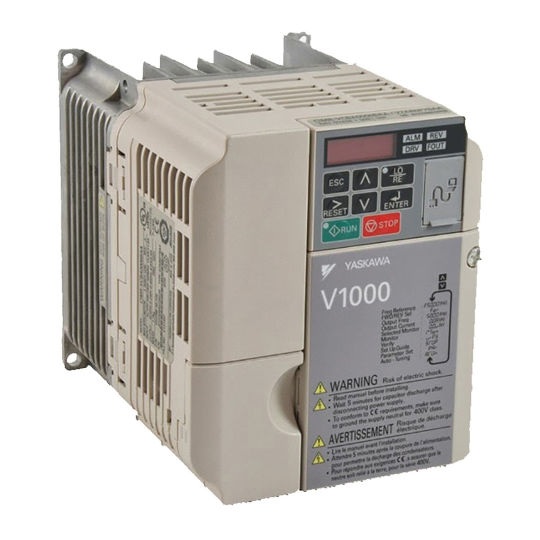 YASKAWA PROFINET V1000 User manual