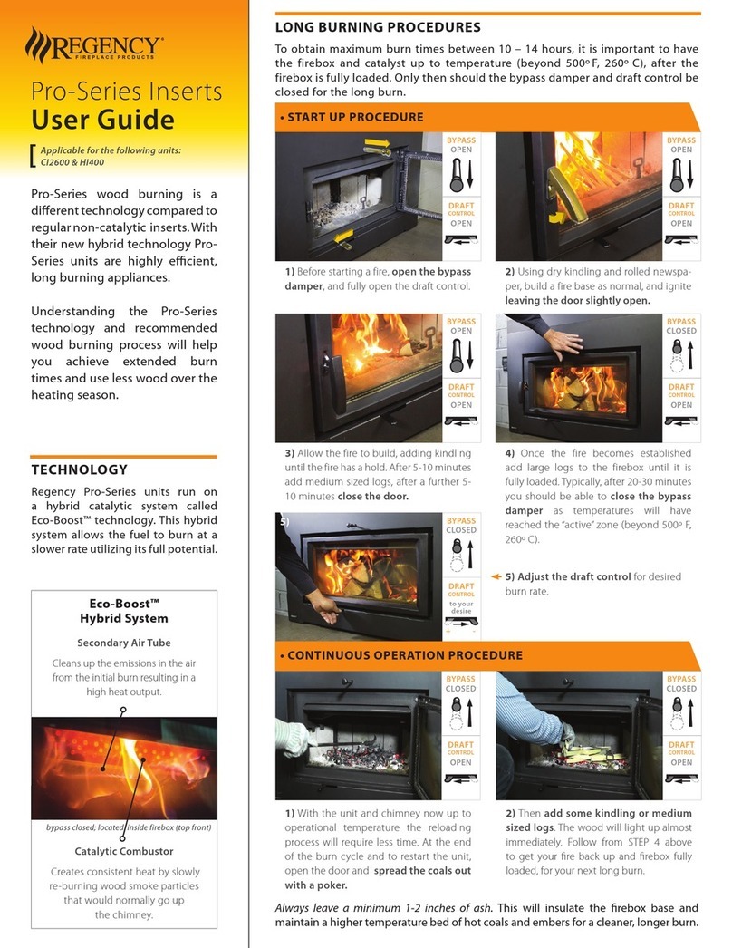 Regency Pro-Series User manual Regency Pro-Series User manual