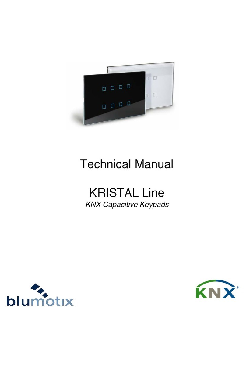 KNX KRISTAL BX-Q02B Technical manual