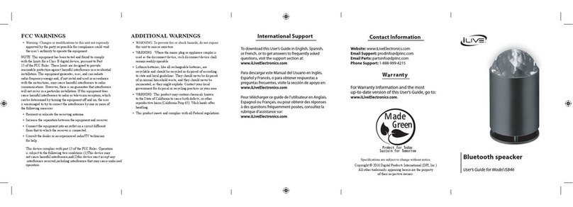 iLive ISB46 User manual