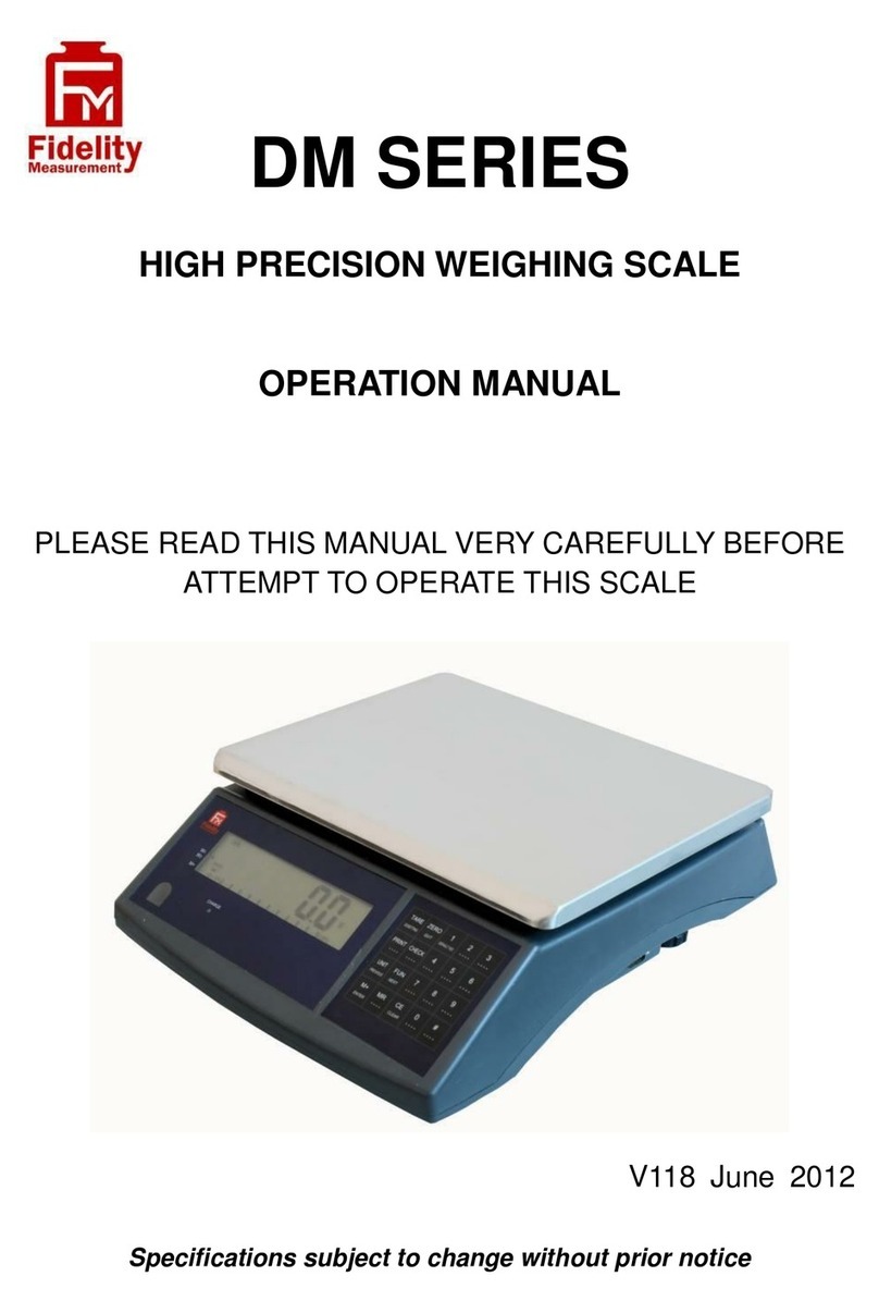 Fidelity Electronics DM-3000 Operation manual