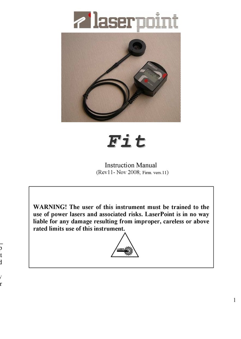 LaserPoint Fit instruction manual