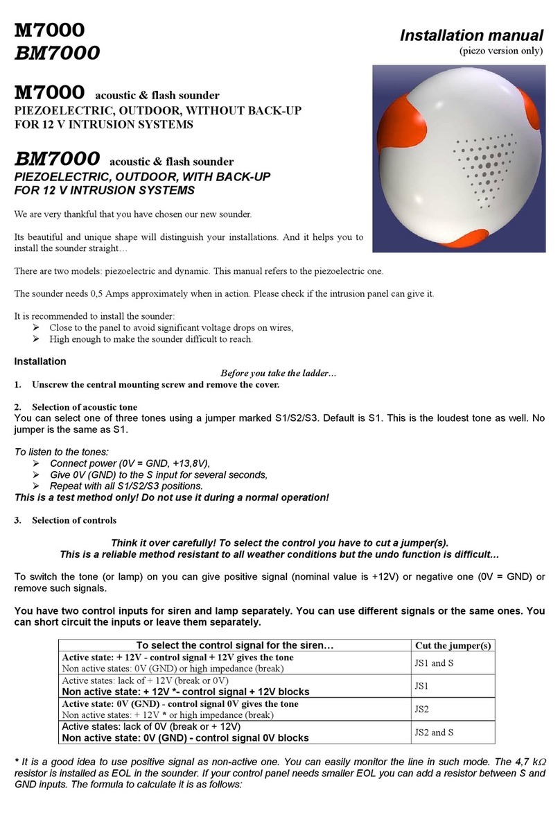 EBS M7000 installation manual