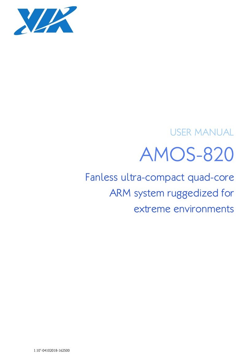 VIA Technologies AMOS-820-QP SKU user manual