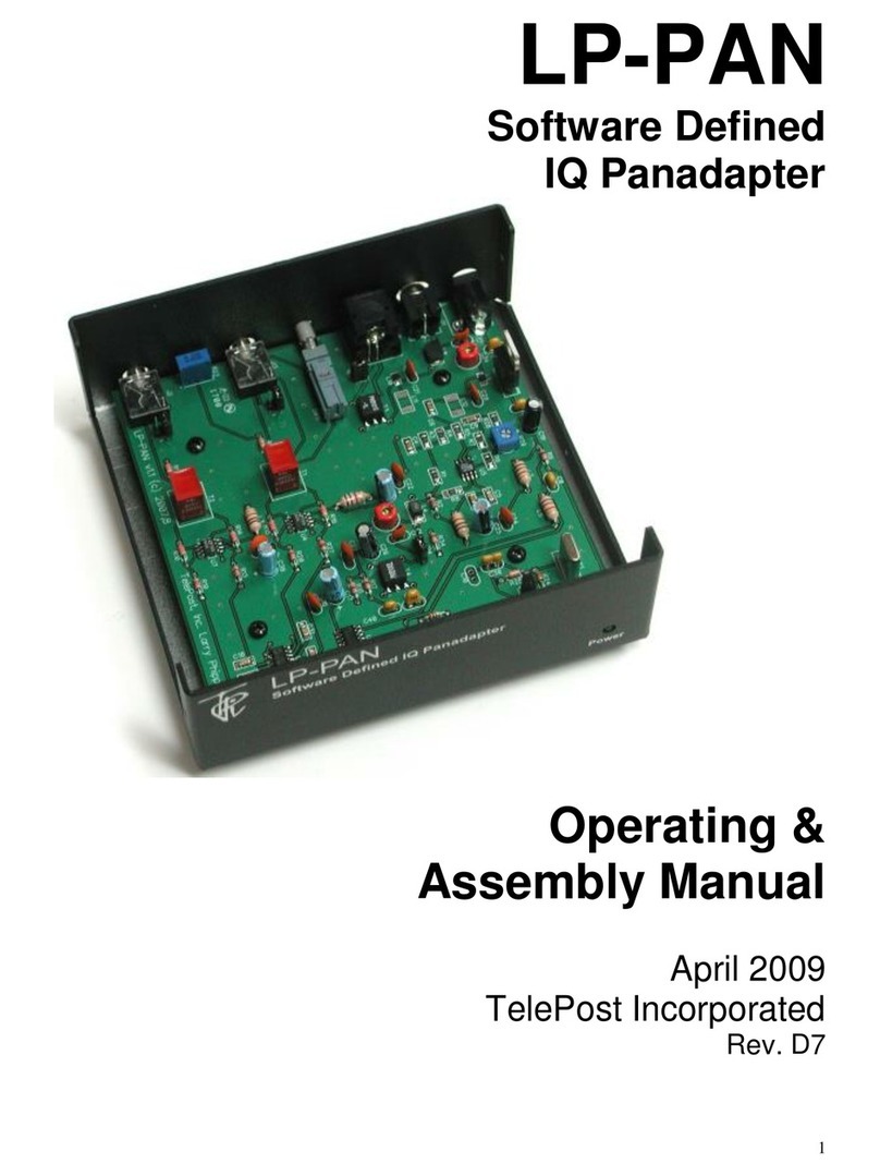 TelePost LP-PAN Operating and assembly manual
