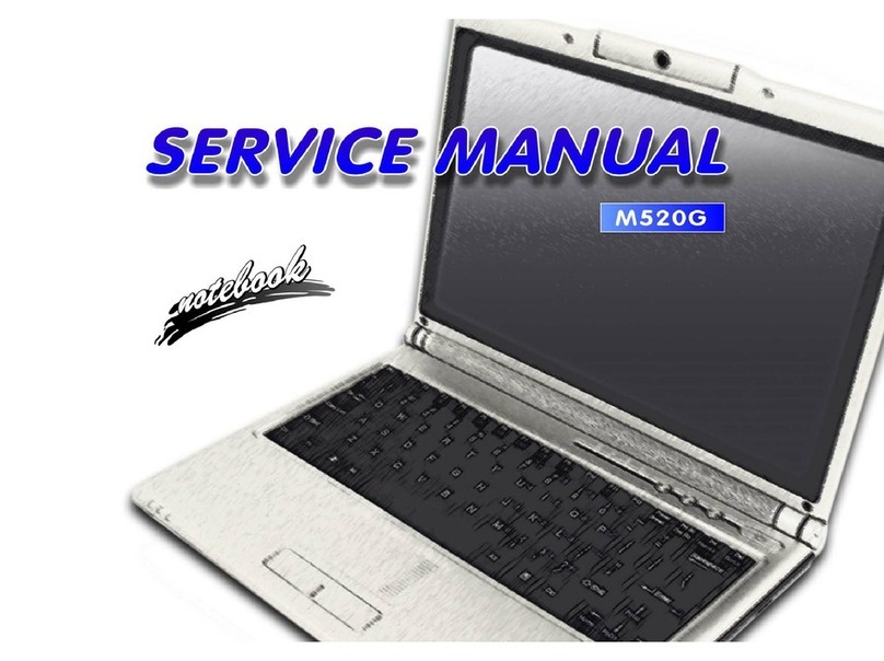 Clevo M520G User manual