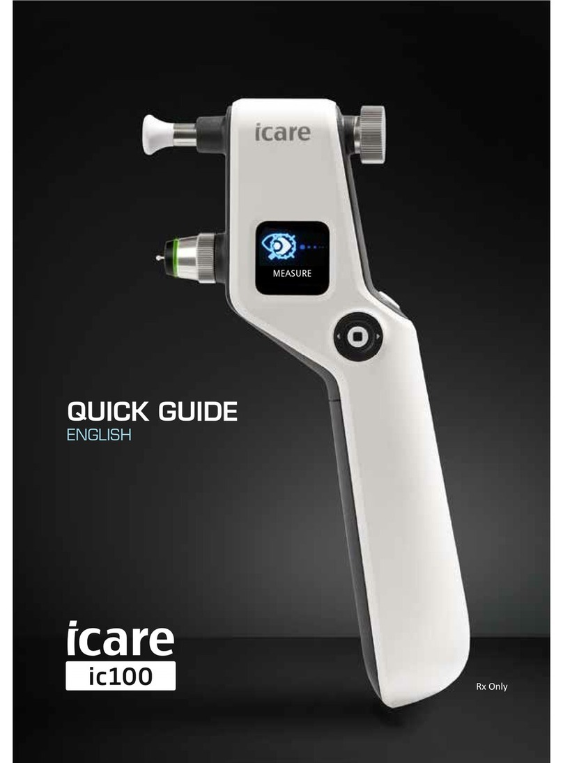 I-care ic100 quick guide