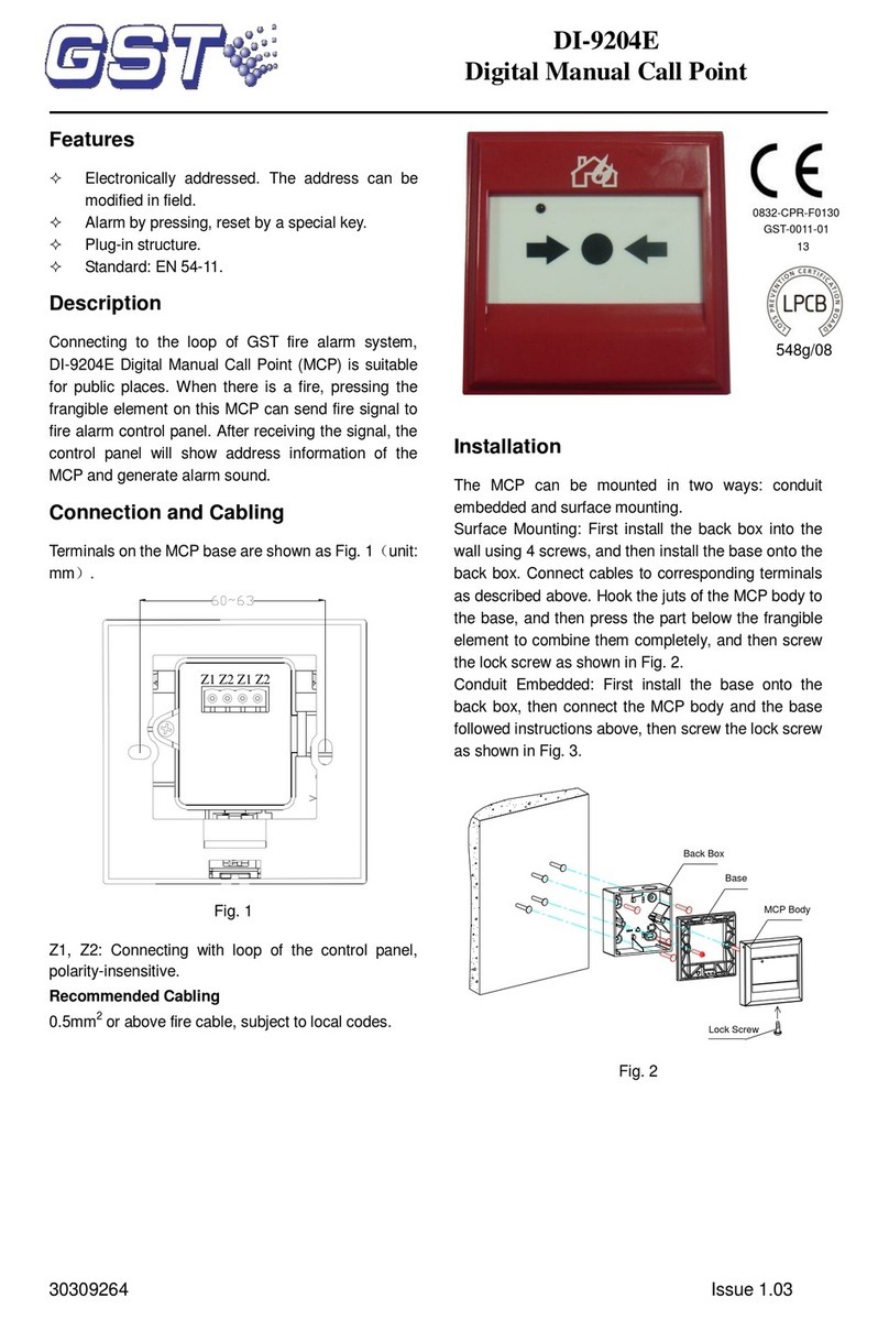 GST DI-9204E User manual
