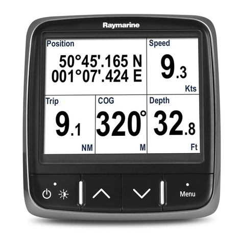 Raymarine i70 installation instructions