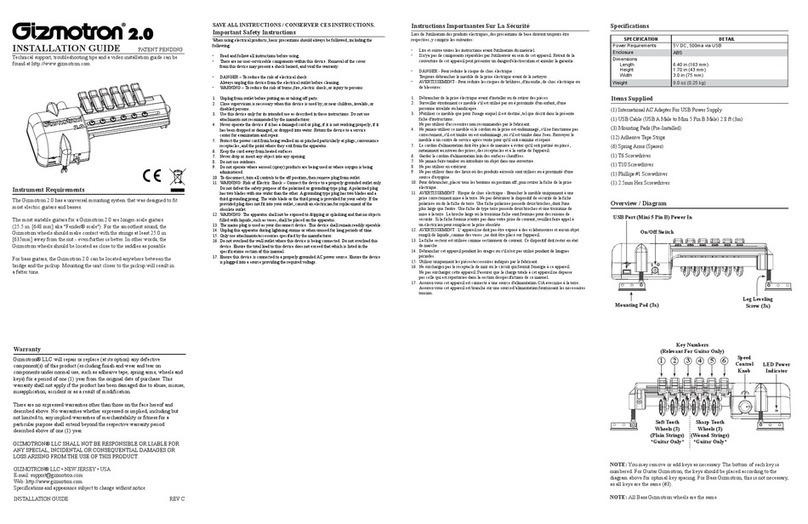 Gizmotron 2.0 installation guide
