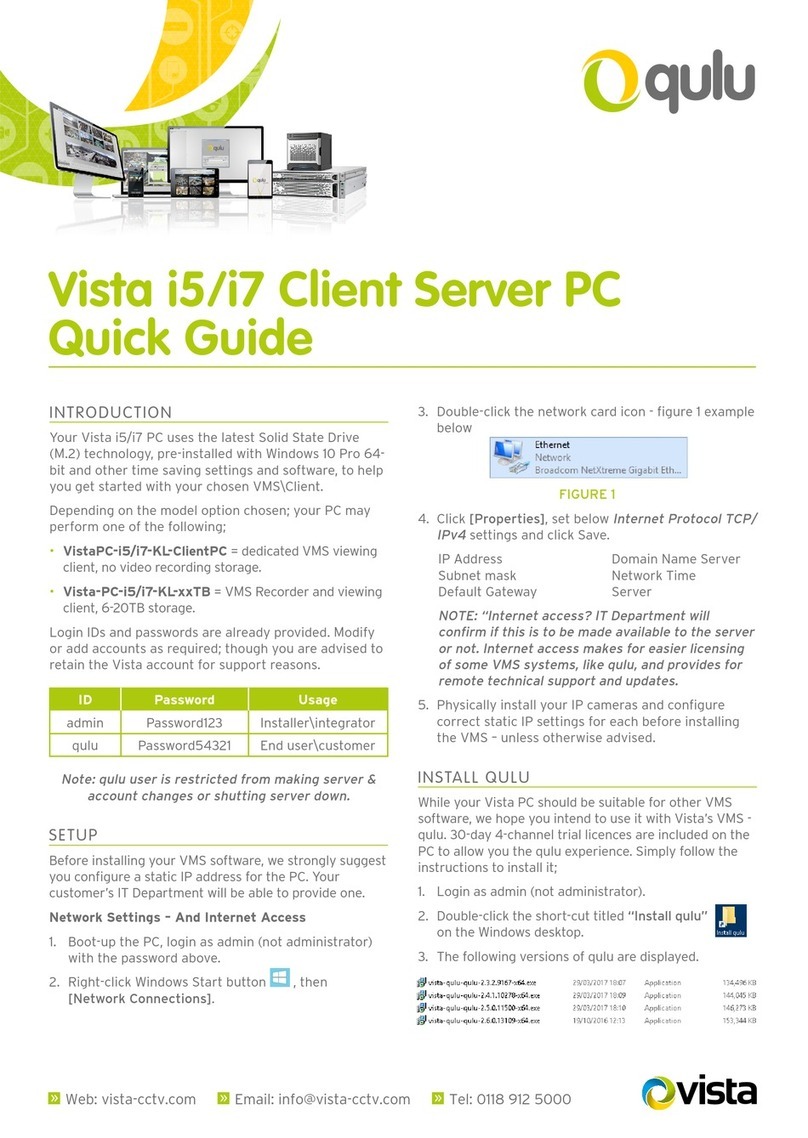 qulu Vista i7 quick guide