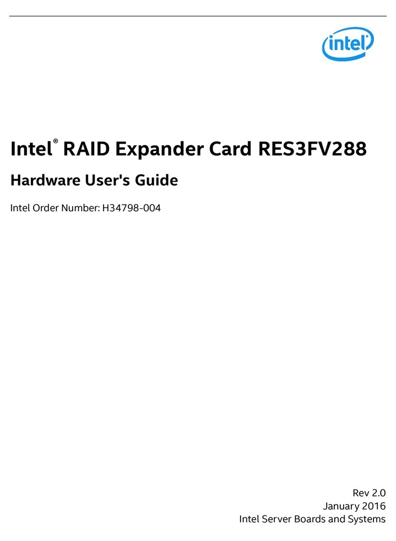Intel RES3FV288 Hardware user's guide