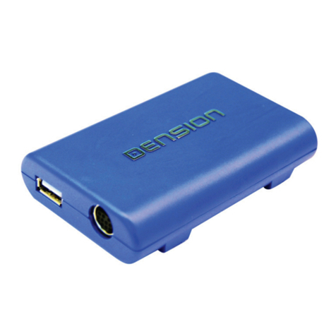 Dension GBL-9222-1 User manual