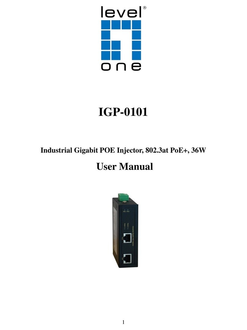 LevelOne IGP-0101 user manual