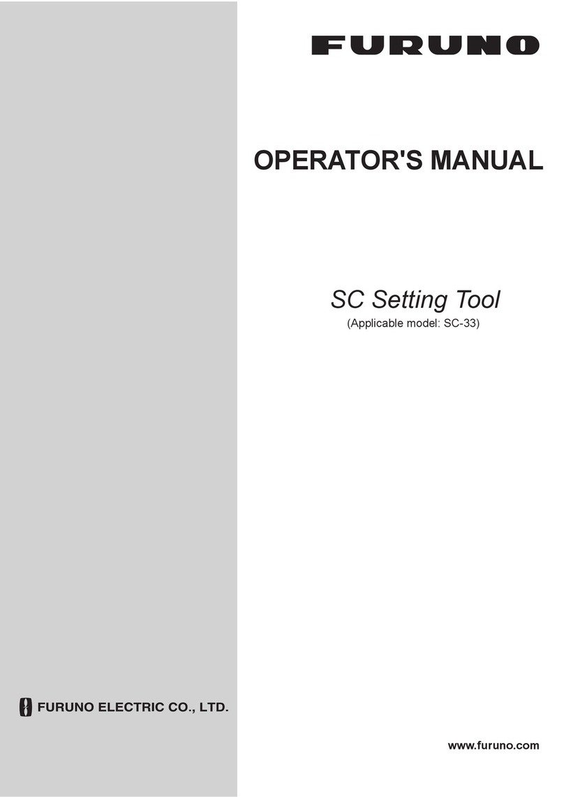 Furuno SC-33 Operator's manual