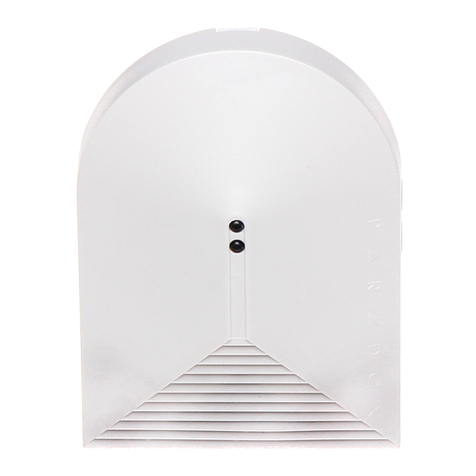 Paradox DG457 Reference and installation manual