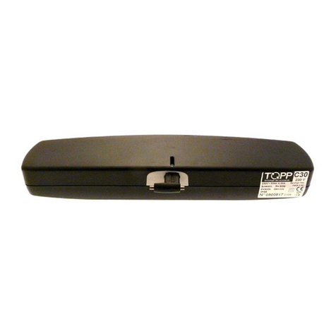 TOPP C30S/230V User manual TOPP C30S/230V User manual