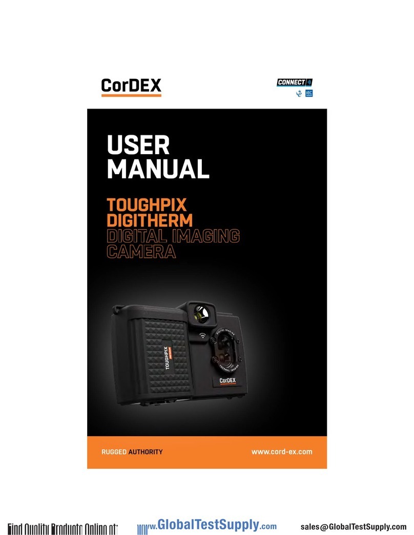 Cordex TOUGHPIX DIGITHERM User manual