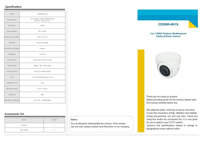 Sony CD39IR-4N1S User manual