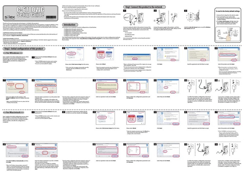 Silex technology C-6700WG User manual