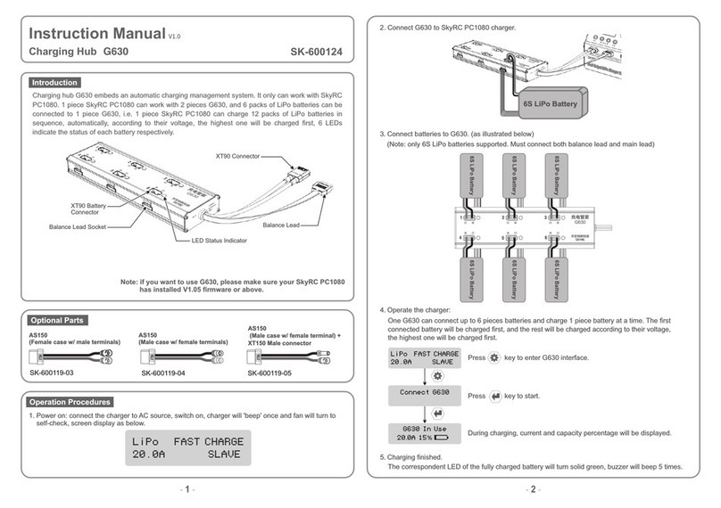 Skyrc G630 instruction manual