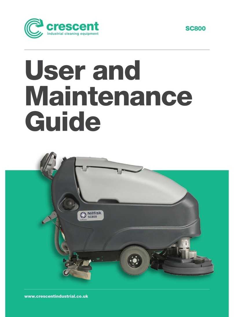 Crescent SC800 User and maintenance guide
