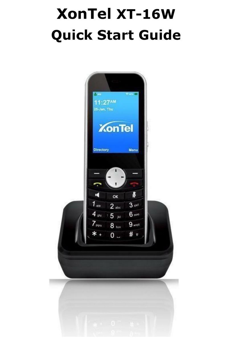 XONTEL XT-16W quick start guide