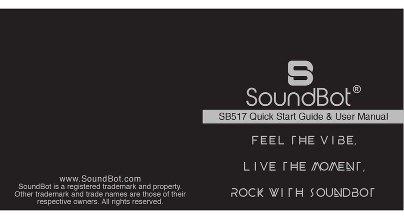 Soundbot SB517 Quick start guide and user manual