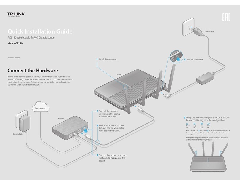 TP-Link ARCHER C3150 User manual