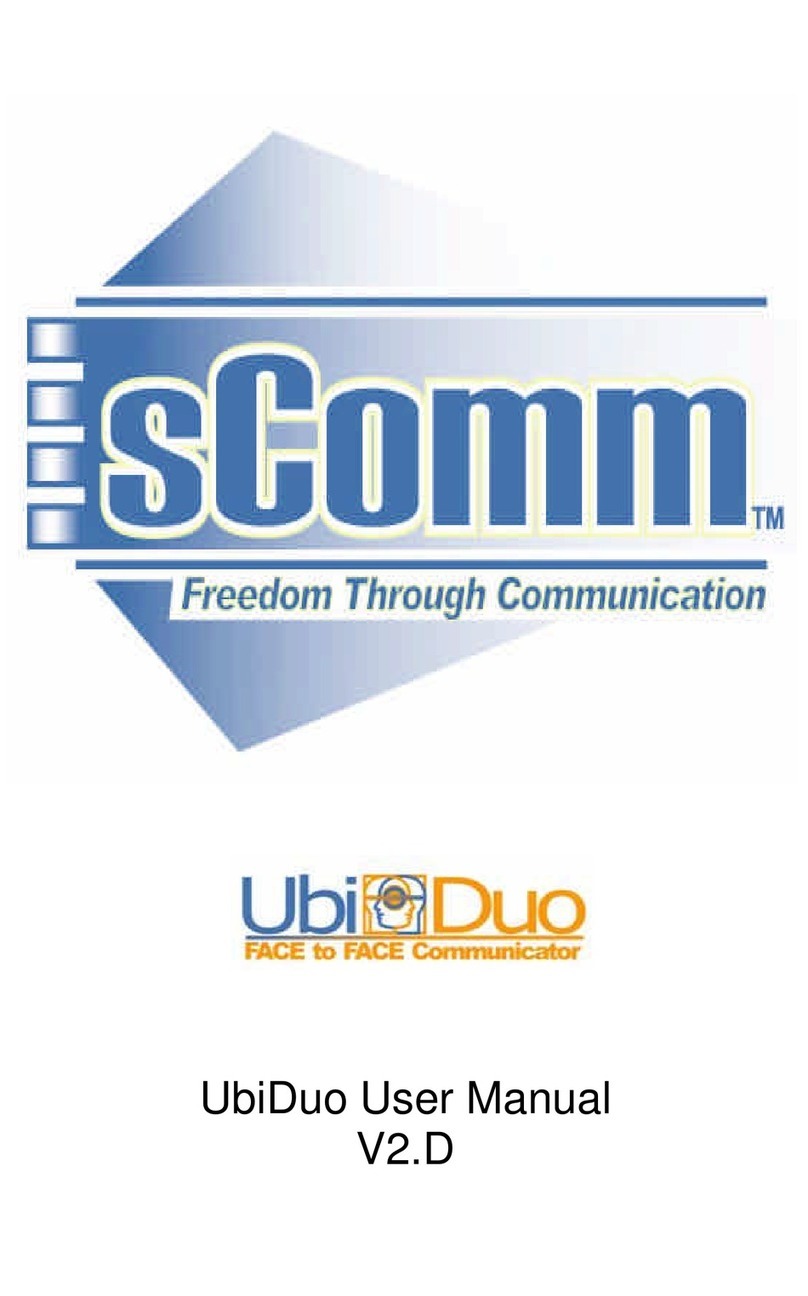 sComm UbiDuo User manual