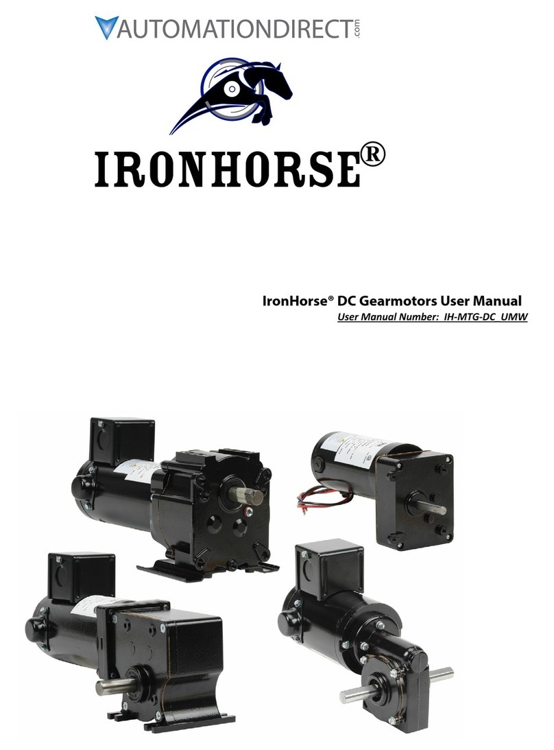 Iron Horse MTGR right-angle shaft user manual