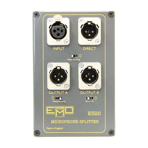 EMO Systems E335 Instructions for use