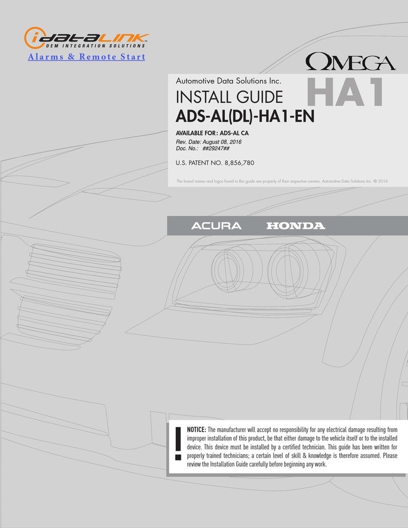 iDataLink ADS-AL(DL)-HA1-EN User manual