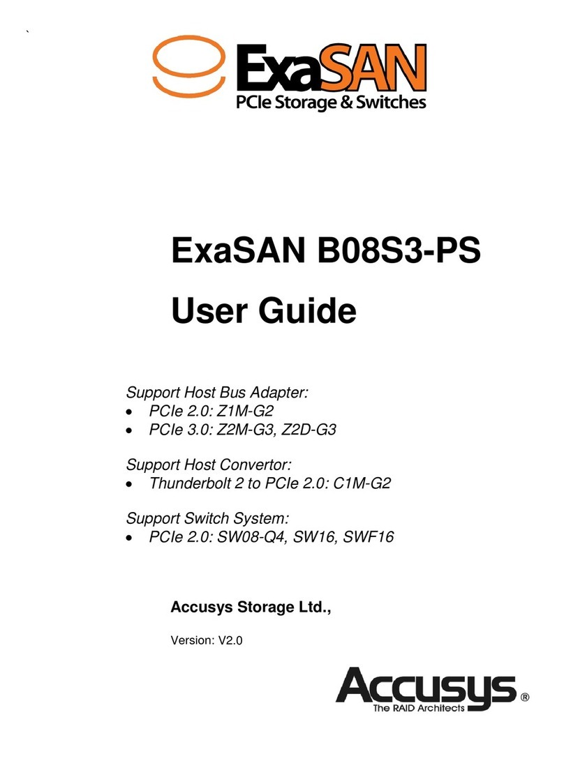 ExaSAN B08S3-PS user guide